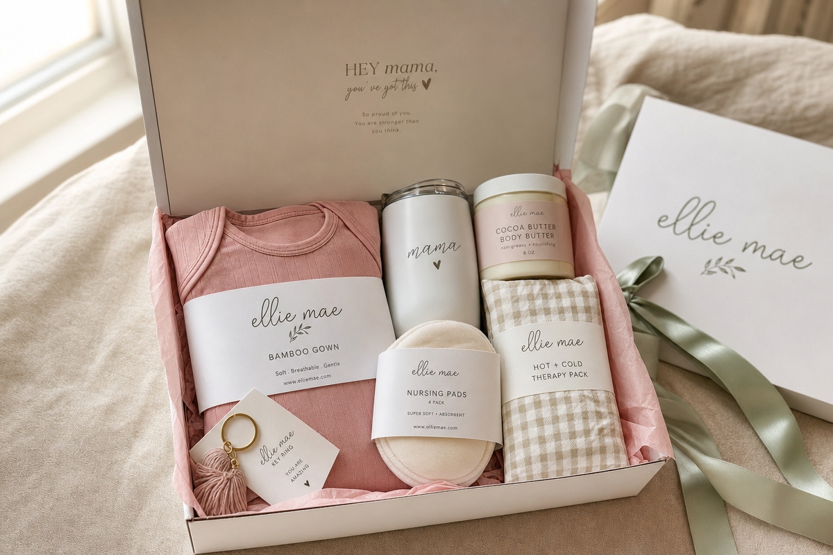 Bundle and Bond maternity gift box