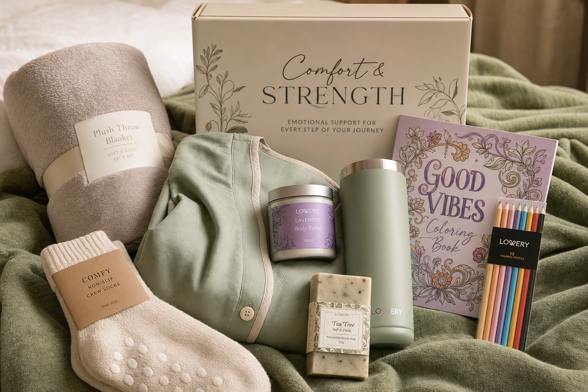 Rest and Restore antepartum comfort box