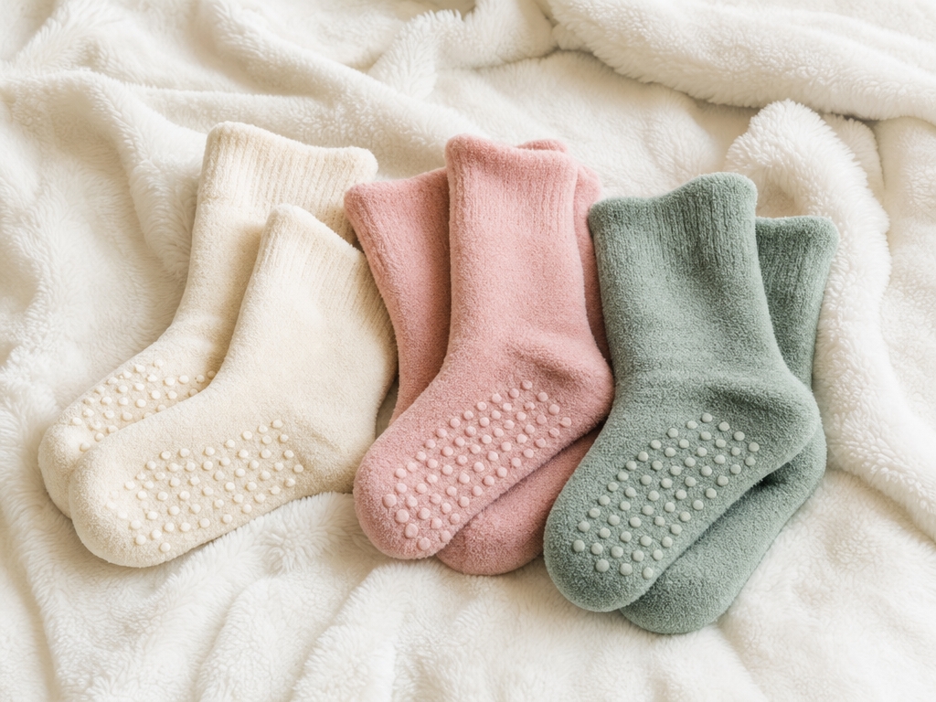 Non-Slip Crew Socks